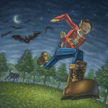 Cover for the Adventures of Cardboard Man: The New Boots